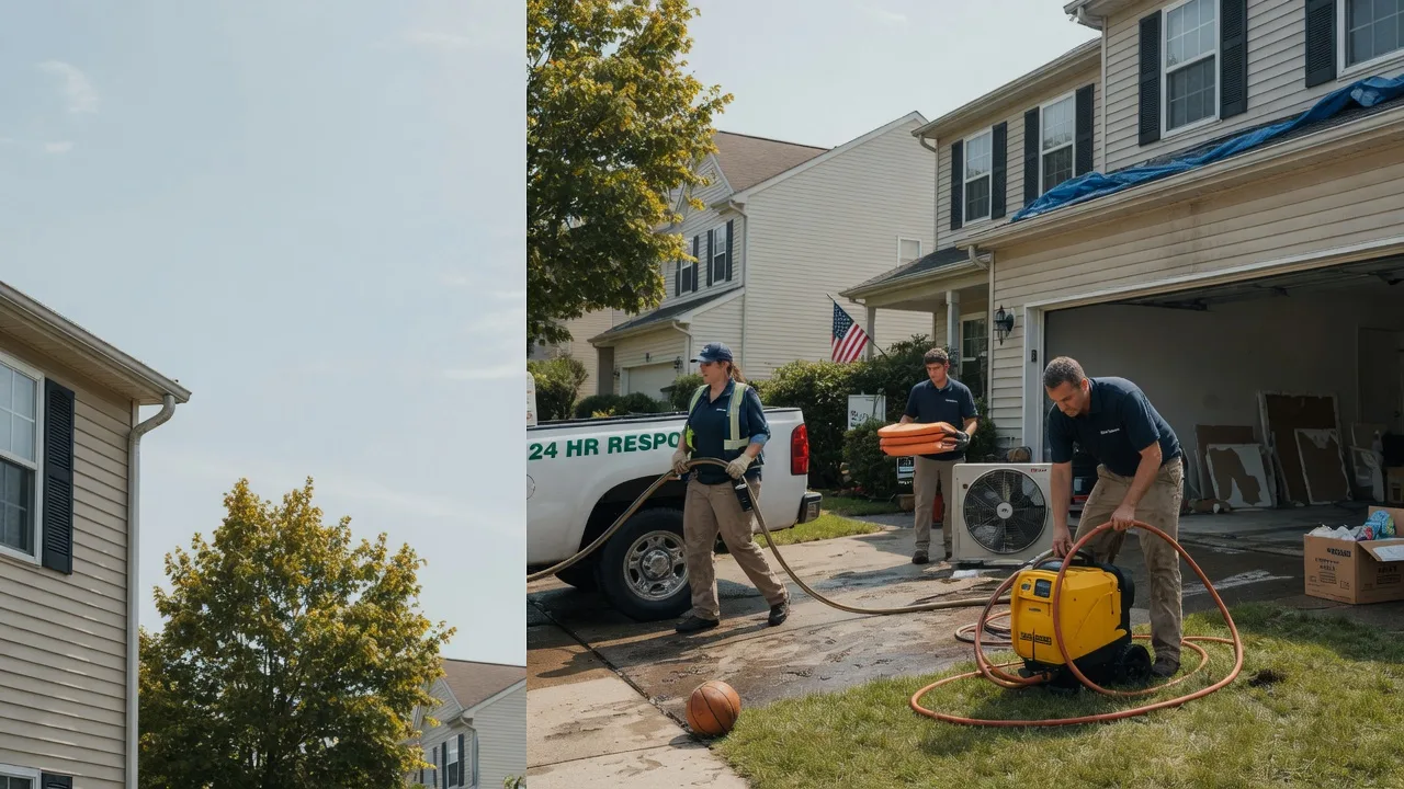 Emergency Water Damage Restoration in Ivor, VA near me